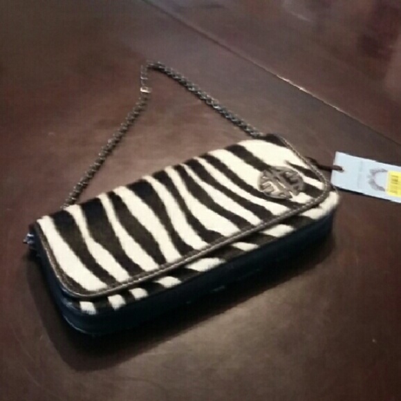 ANTONIO MELANI | Bags | Antonio Melani Blue Zebra Bag | Poshmark Antonio Melani Zebra Striped Bag NWT